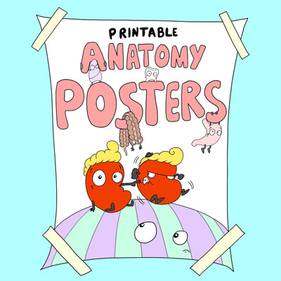 Printable Anatomy Posters (High Res)